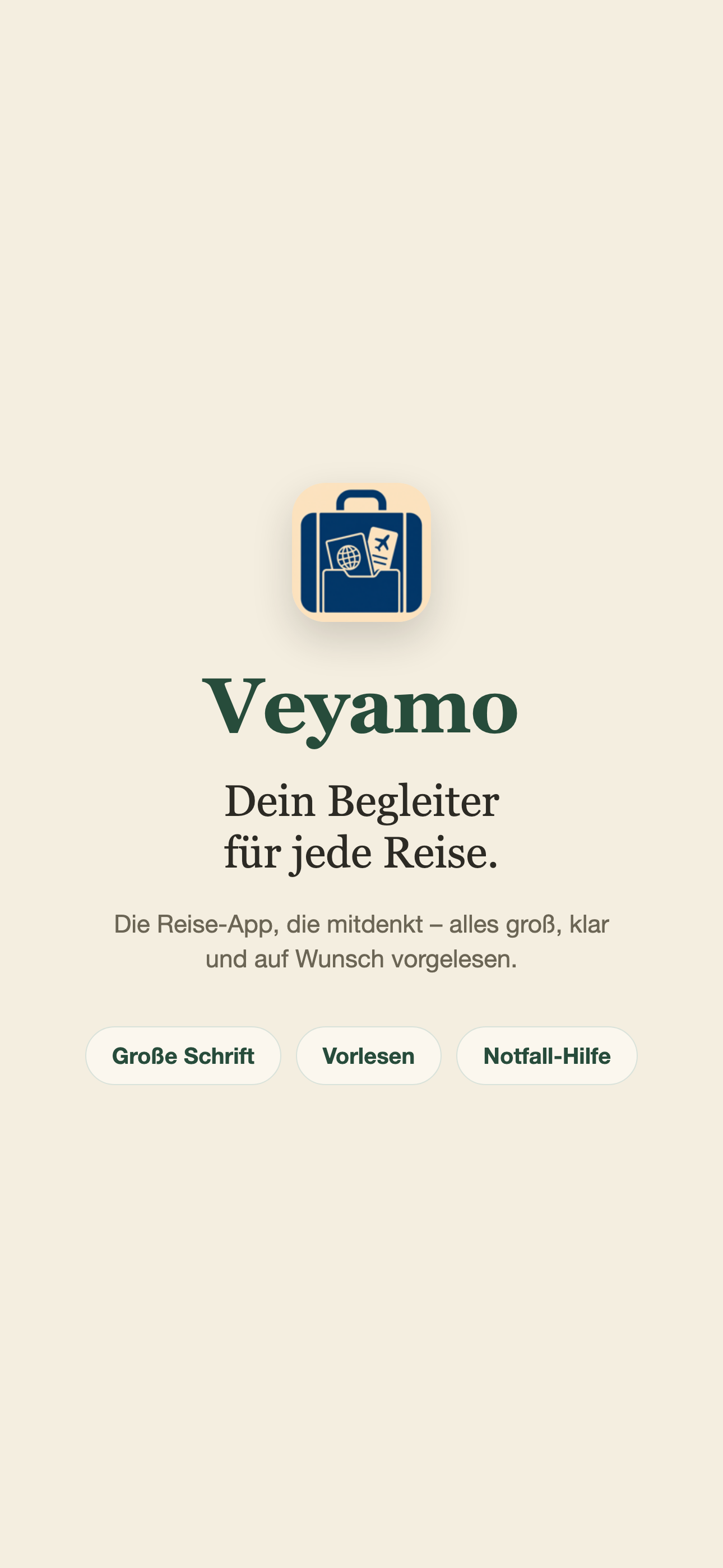 Veyamo – Dein Begleiter für jede Reise
